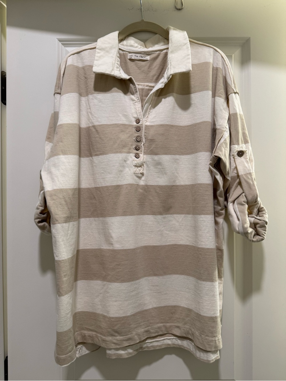 Free People We The Free Peyton Rugby Tee